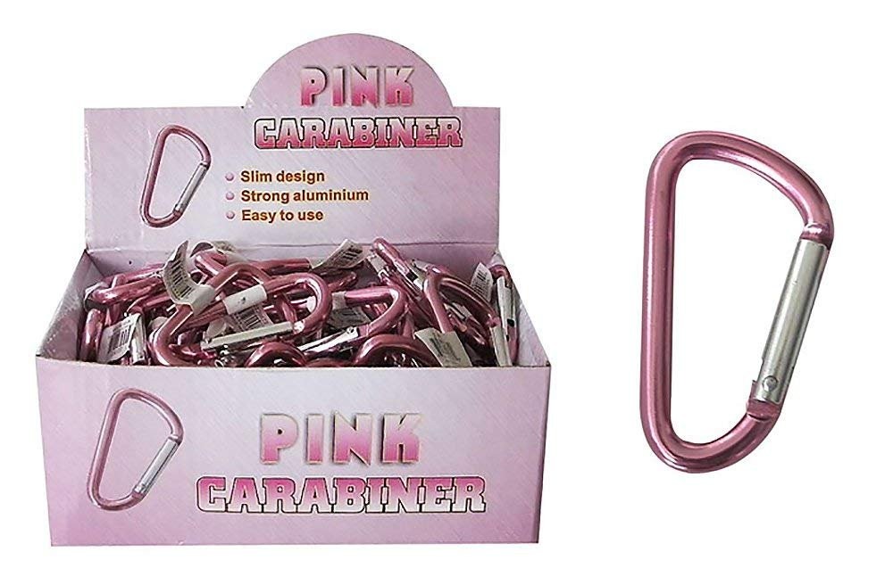 Diamond Visions Max Force 2220872 Pink Carabiner Set (4 Carabiners)