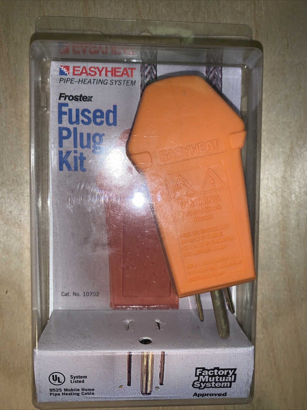 Easy Heat 10702  Fused Plug Kit 120 volt  D-2