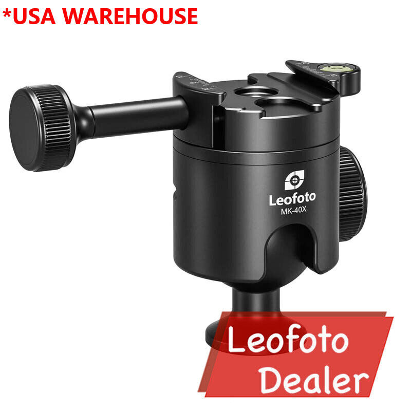 Leofoto MK-40X Outdoors Ball Head With Hybrid Lever-Release Clamp