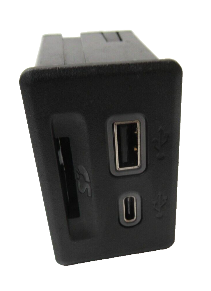 Multimedia Memory Card, USB, USBC Receptacle 2019 Buick Cadillac Chevrolet GMC