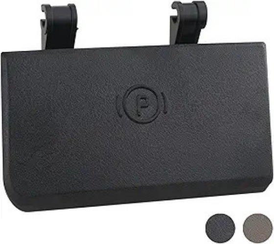 Black Parking Brake Release Handle Compatible with Dodge Ram 1500 Color: Black