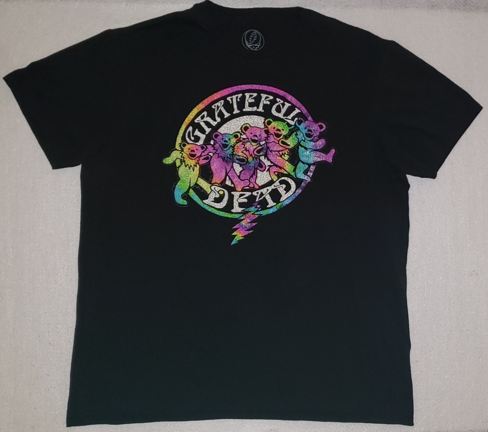 GRATEFUL DEAD (Bears) Size Large Black T-Shirt