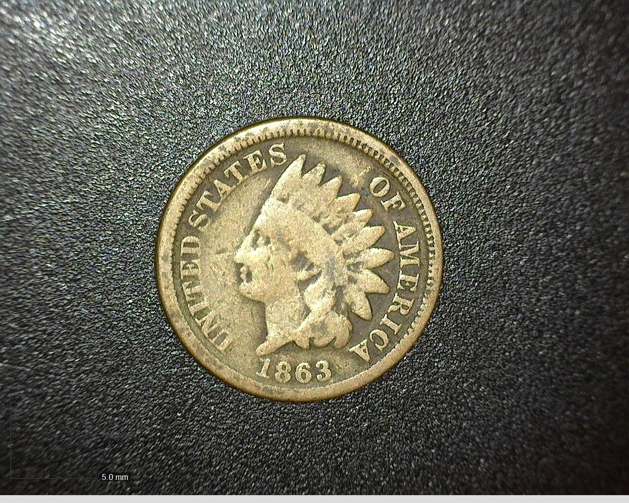 US, 1863 Indian Head Cent -- Copper-Nickel --- Combined Shipping Available