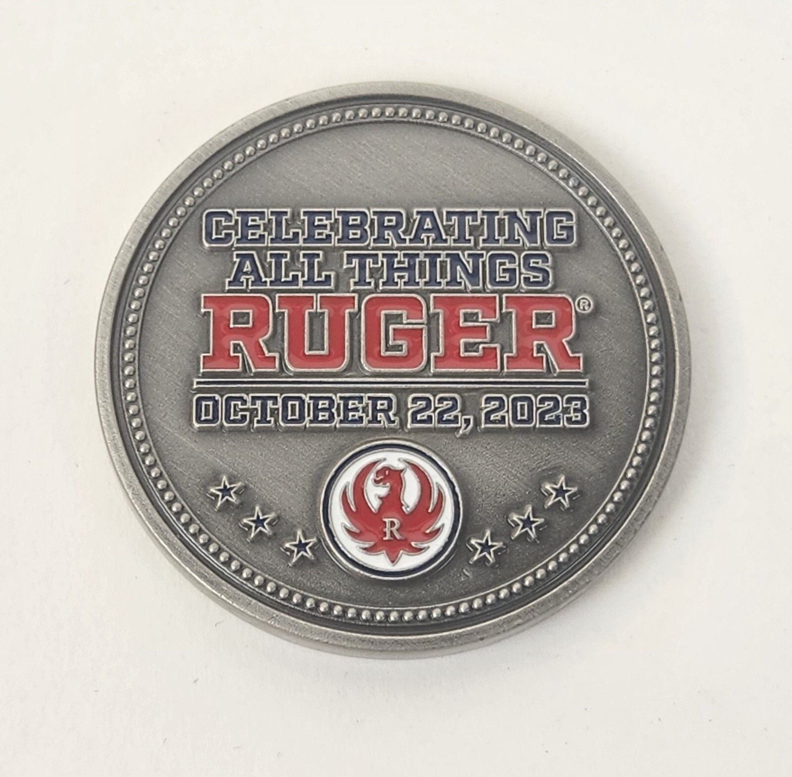 Ruger Firearms National Ruger Day Challenge Coin 10/22/23