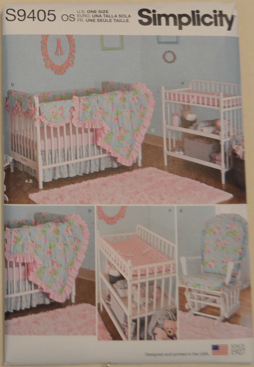 Simplicity- 9405 - Baby Nursery De'cor