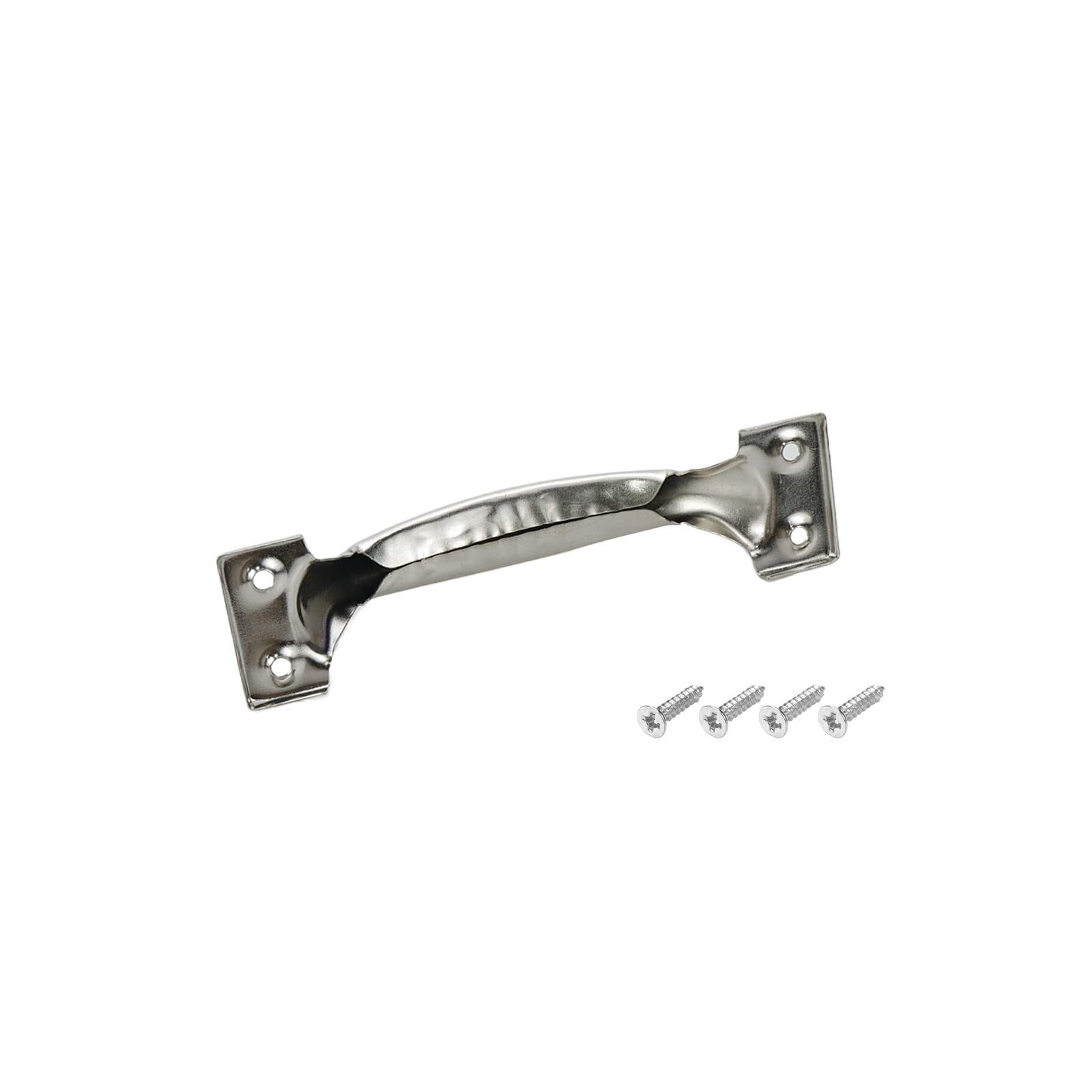 Gate Handle Pull 10Pcs 5Inch Vintage Barn Door Silver | These 10 silver vinta...