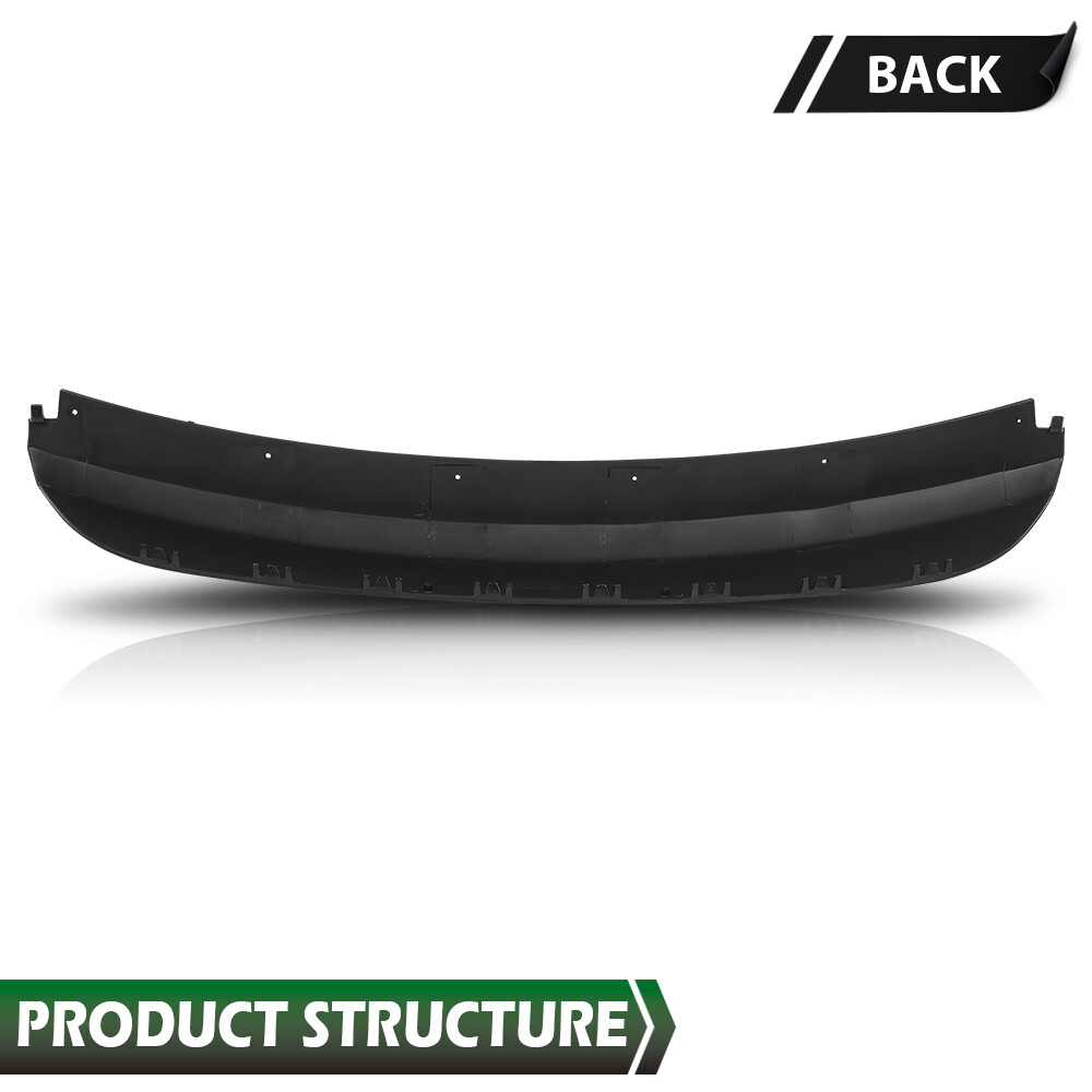 Front Bumper Face Bar Trim Molding Step Pad Fit For 2015-2022 Dodge Charger