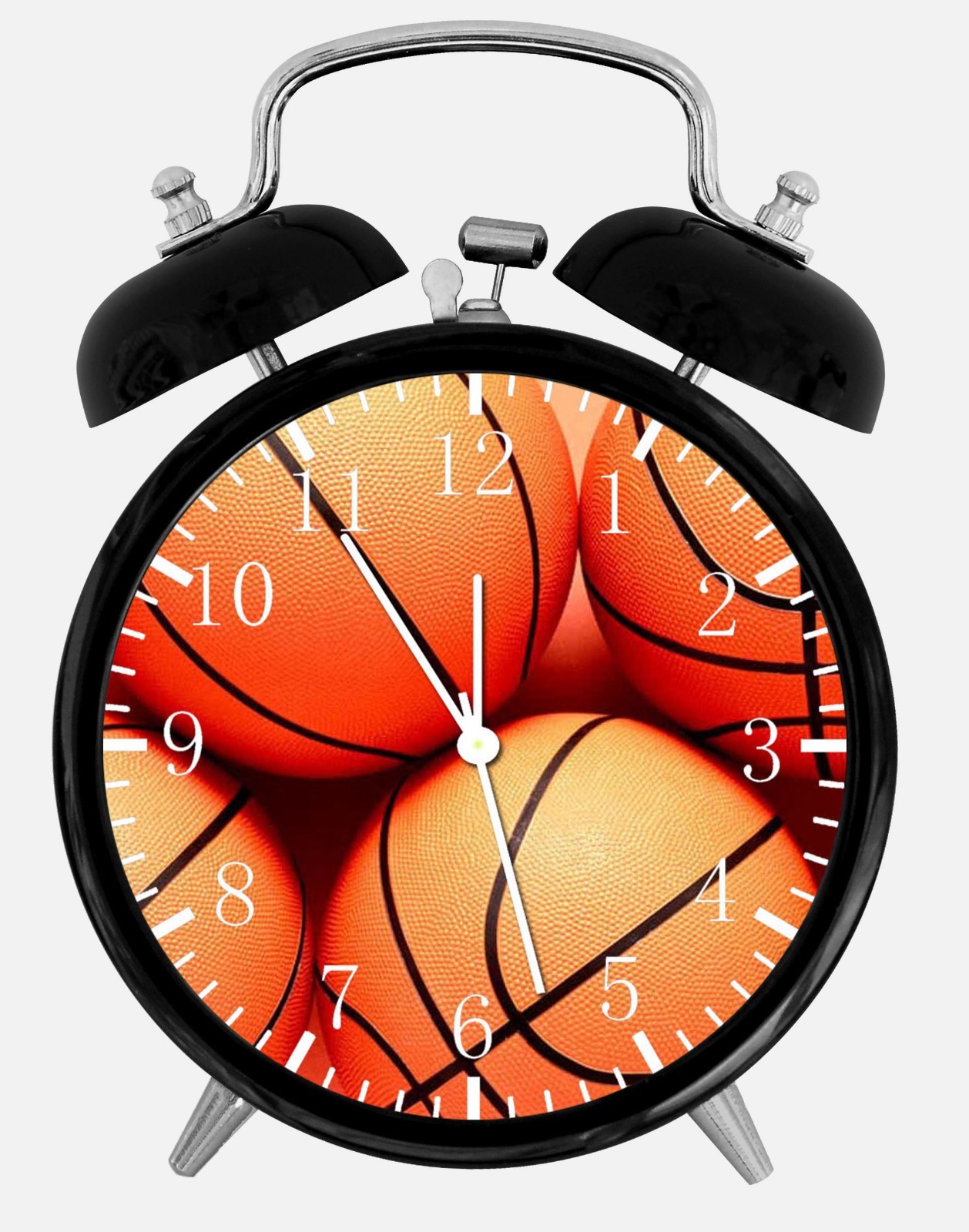 Basketball Alarm Desk Clock 3.75" Home or Office Decor Z94 Nice For Gift