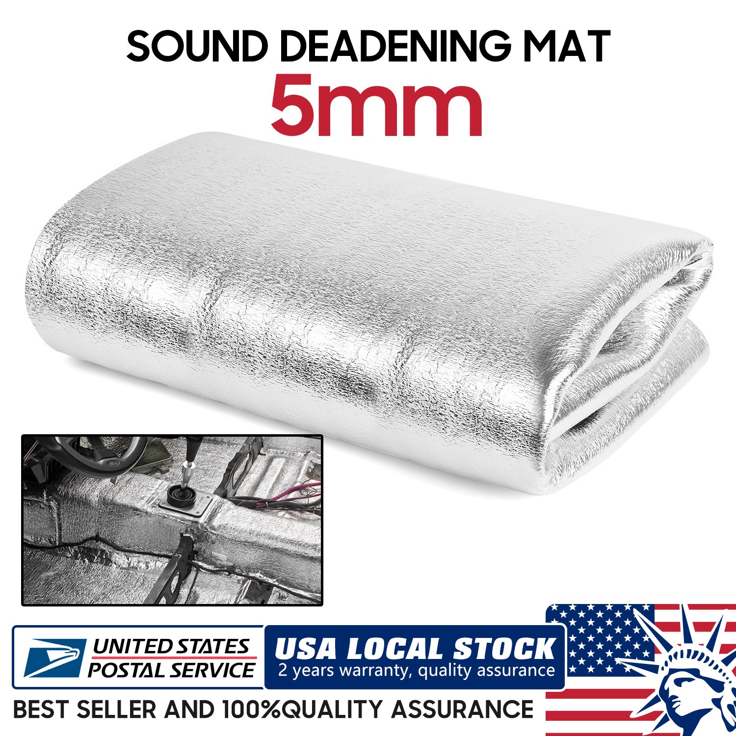 5MM Thick Fireproof Heat Insulation Mat For Surface of boiler, storage tank, etc