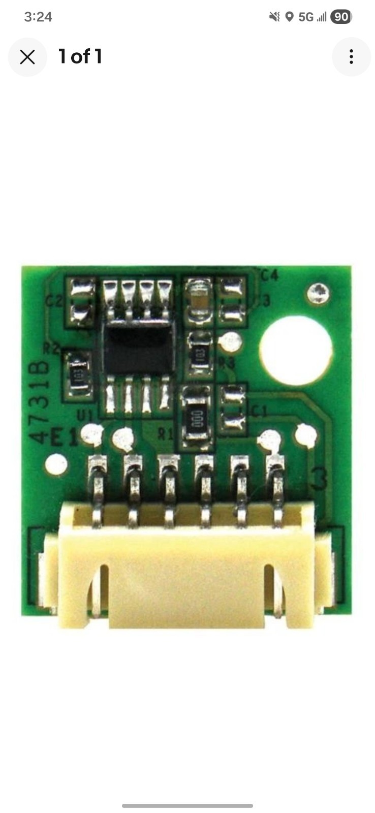 RHEEM RUUD 47-104778-23 SERIAL COMUNICATION MEMORY MODULE