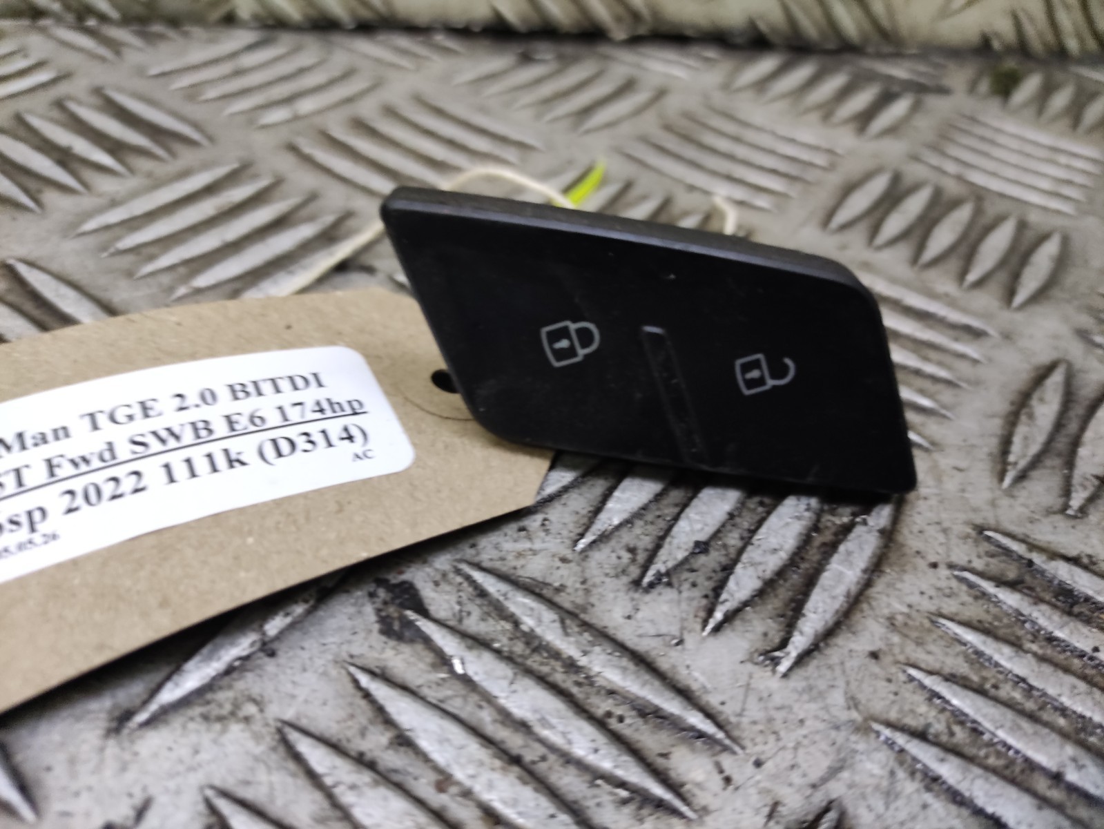 VW Crafter 2018-ON Door Lock Switch Button 7c0962126 D314