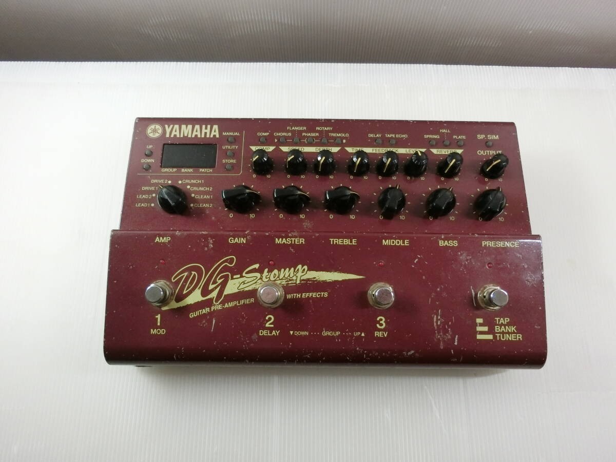 YAMAHA DG STOMP Multi Effects Pedal Guitar Pre Amplifier
