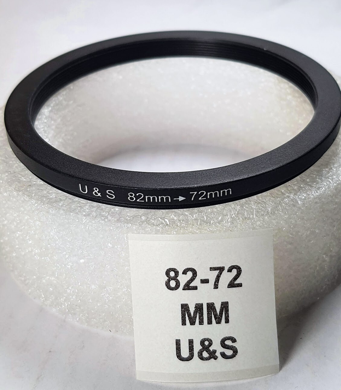 82-72mm Step-Down Lens Filter Converting Adapter Ring 82mm-72mm Metal 82-72 Thin