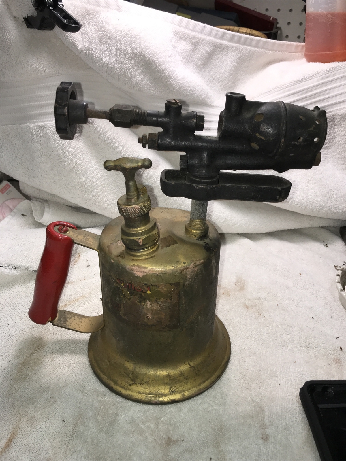 ANTIQUE CLAYTON AND LAMBERT BLOW TORCH