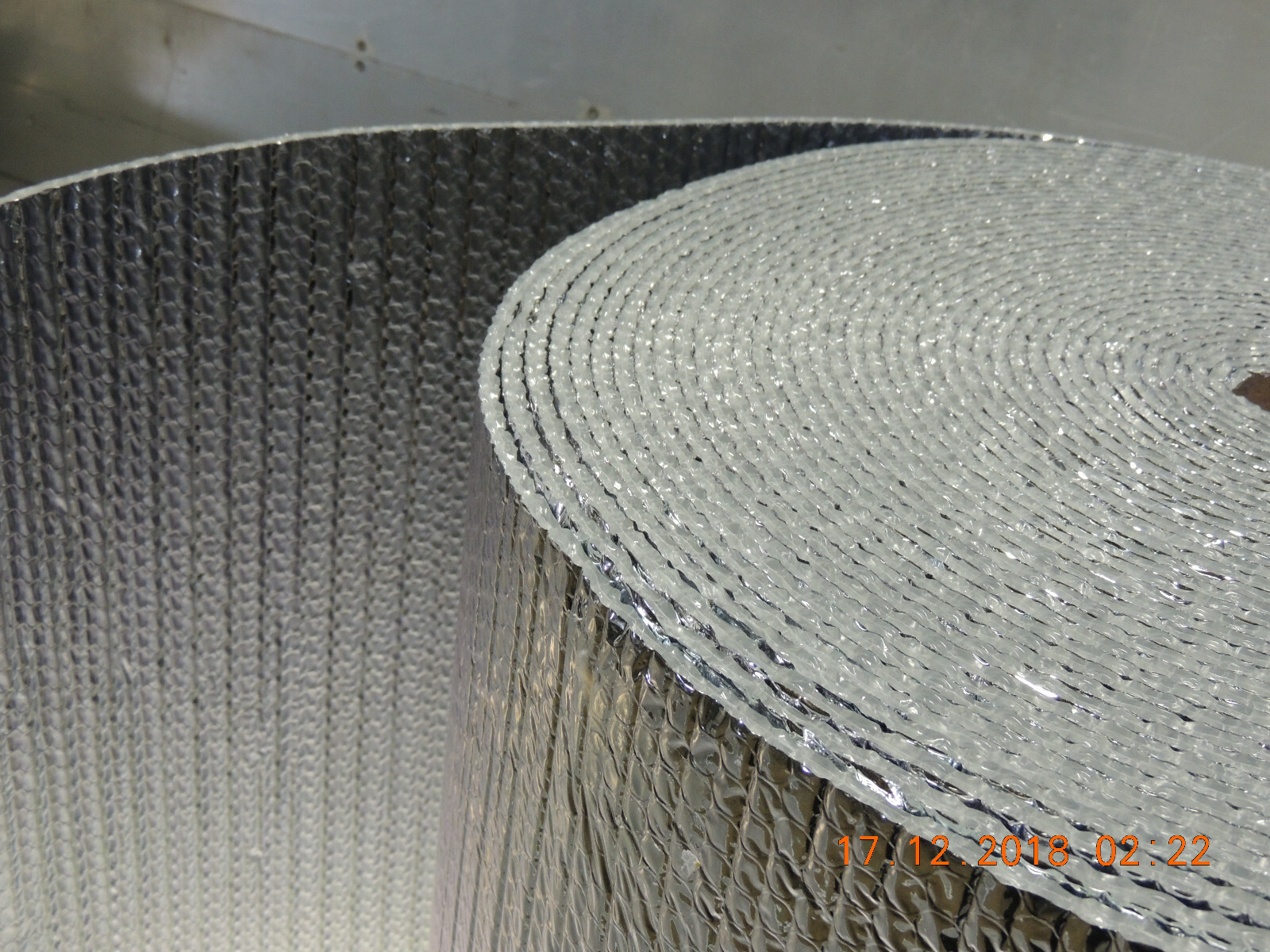 DW1202504 Spiral Duct Wrap, Silver