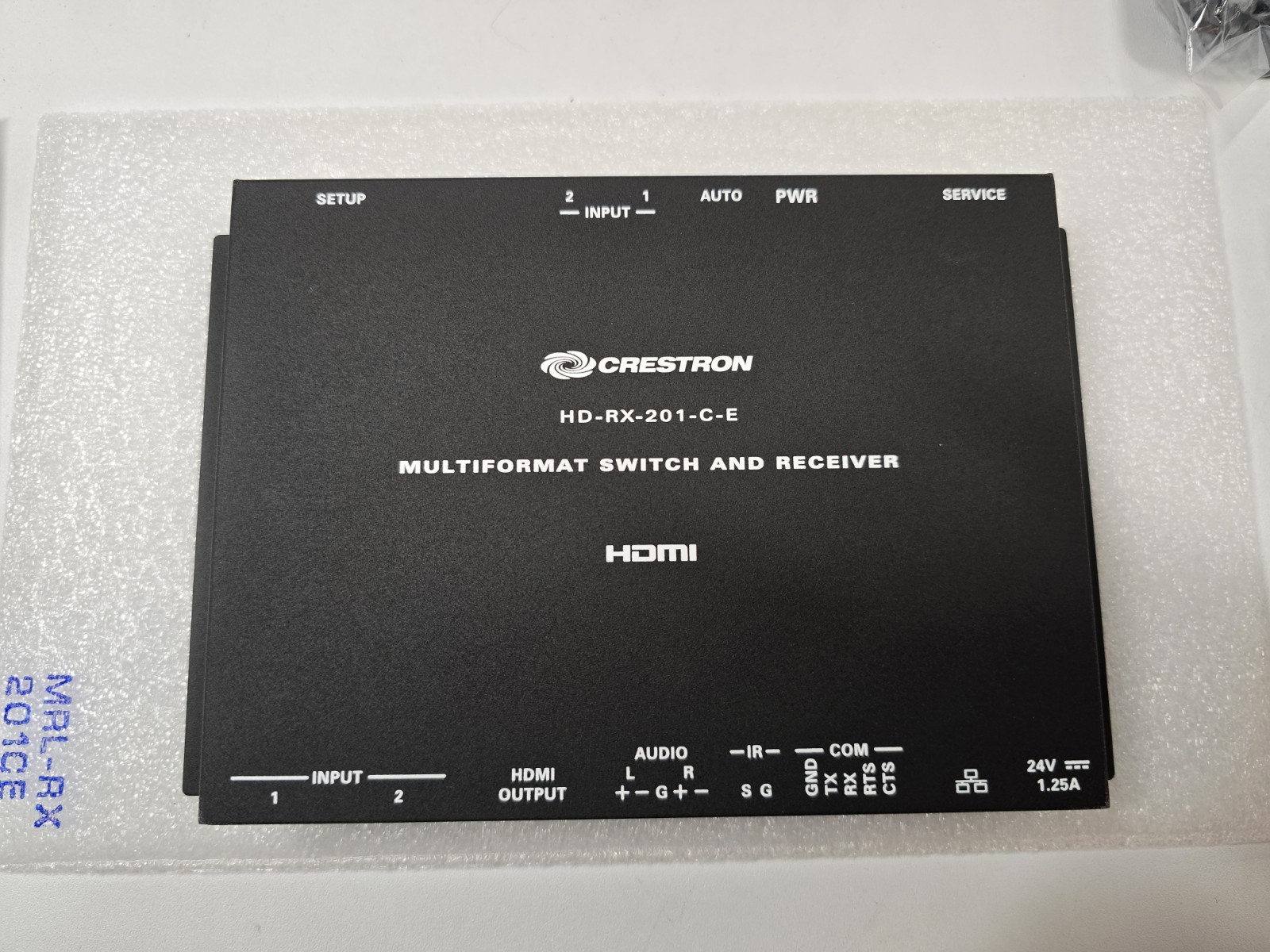 Crestron HD-RX-201-C-E MultiFormat Switch & Receiver HDMI over CATx NEW OPEN BOX