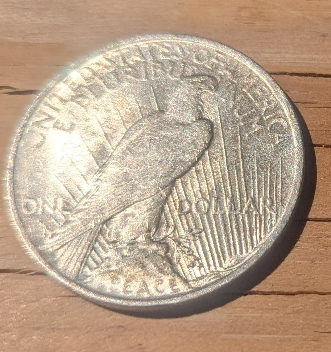 1922 Silver Peace Dollar SF Mint