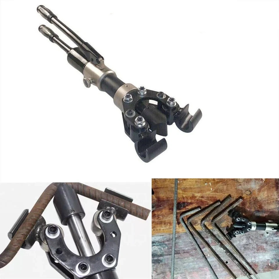 Manual Hydraulic Rebar Bender Electric Portable Rebar Round Steel Portable
