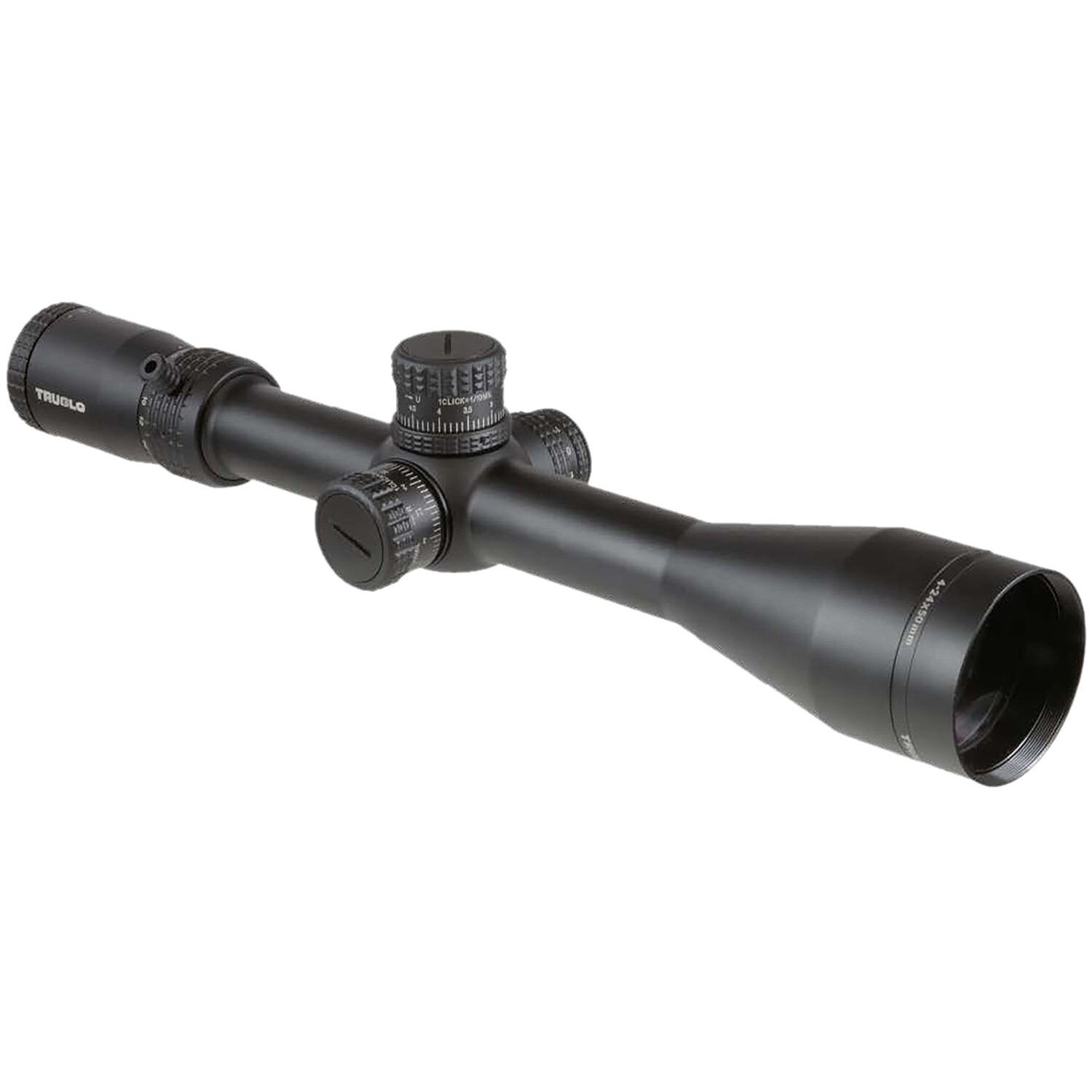 TruGlo TX6 3-18x50mm Rifle Scope w/ Illum FFP MRAD Reticle, Black #TG-TG8531TF