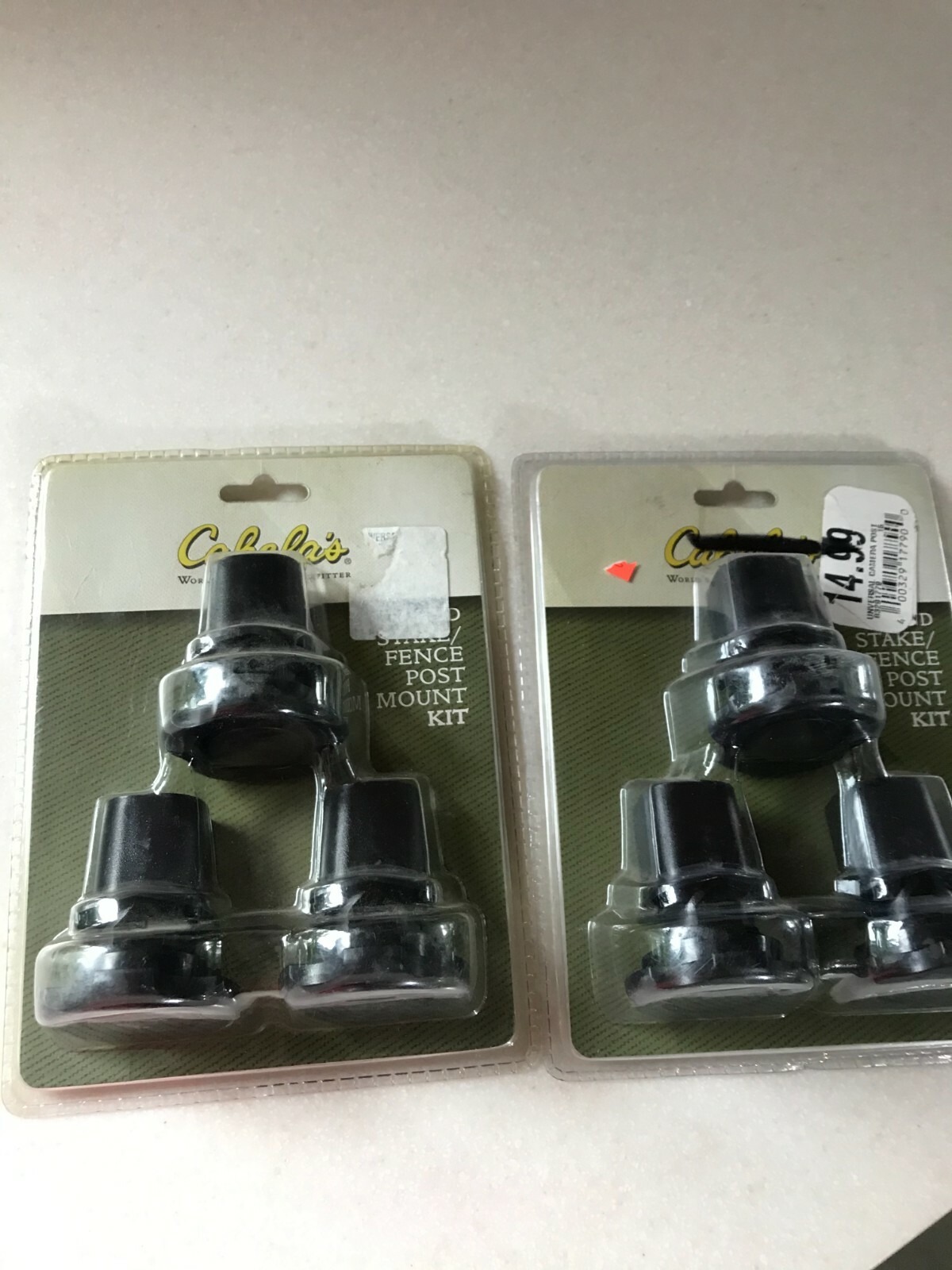NEW 6 Pack Cabela's Game Camera Fence Post Mount / ground stake Kit fits 46-0148