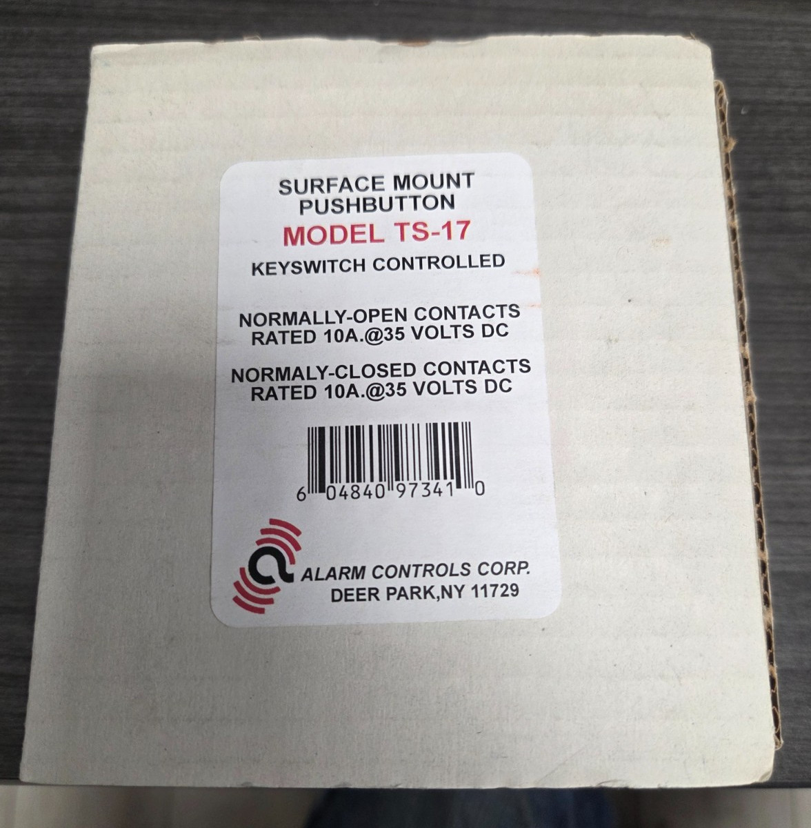 Surface Mount Pushbutton Model TS-17