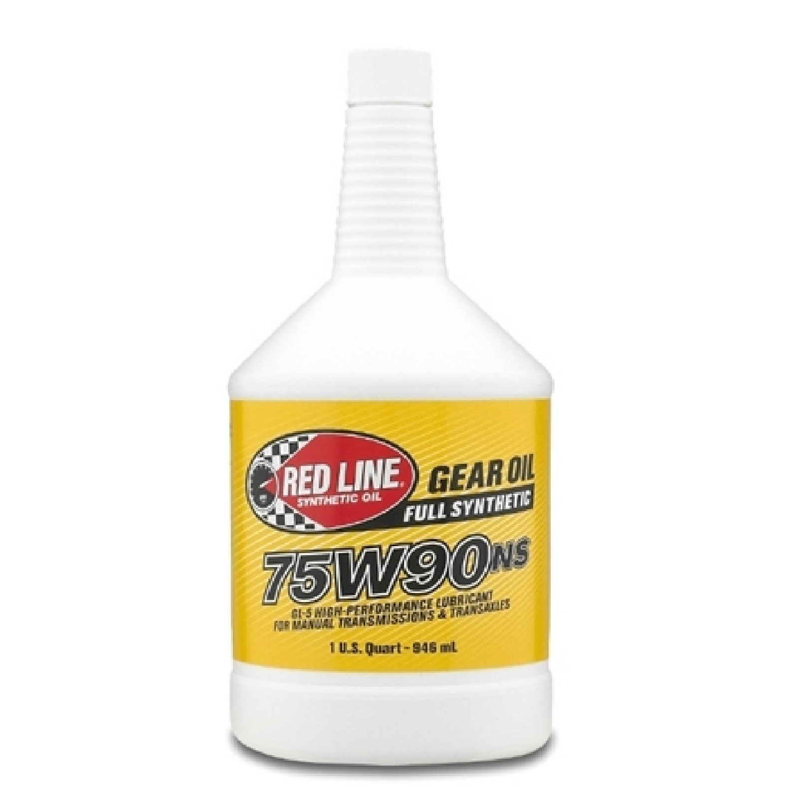Red Line Oil 58304 Non-Slip Full Synthetic 75W90 GL-5 Gear Oil, 1 Quart