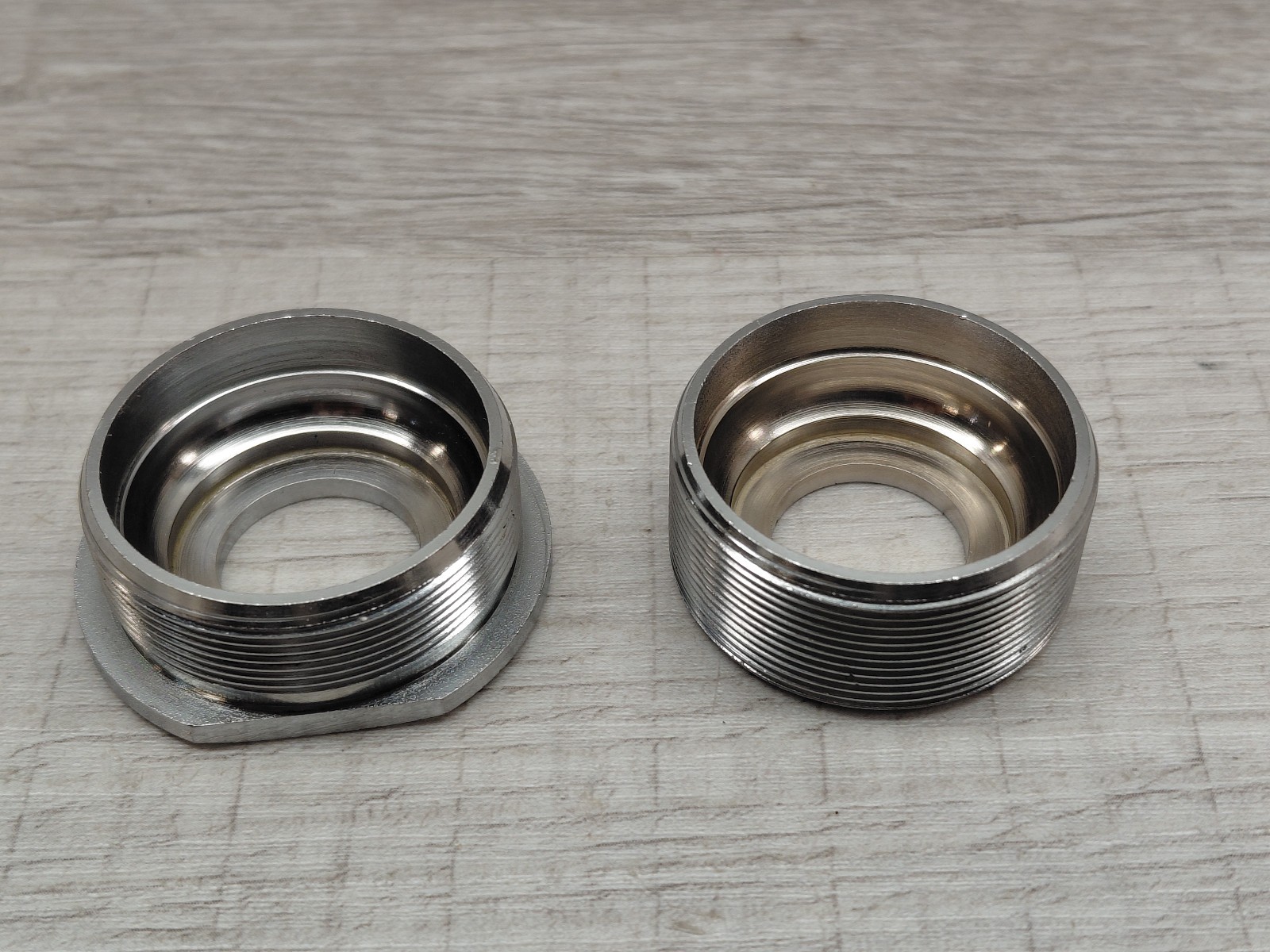 Sugino Fixed & Adjustable Bottom Bracket Cups - Italian Threading 36 x 24T