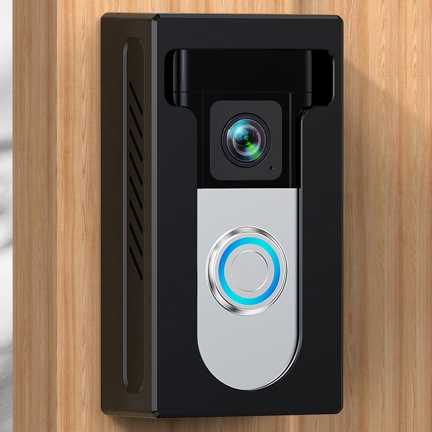 No Drill Adhesive Video Doorbell Mount, Compatible with Ring/Blink Wireless Vide