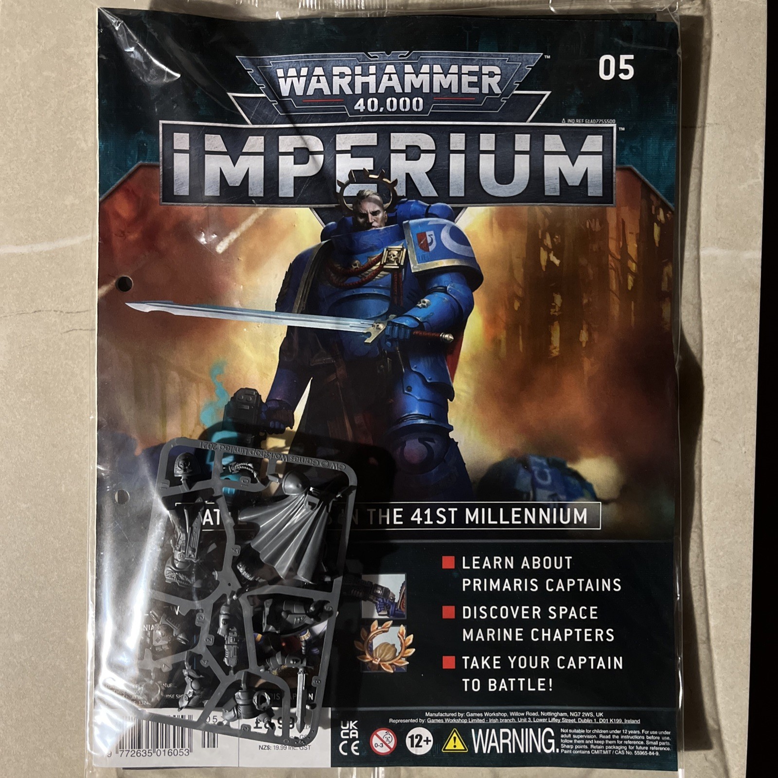 GW Warhammer 40k Imperium Magazine Issue 5 Exclusive Space Marine Captain