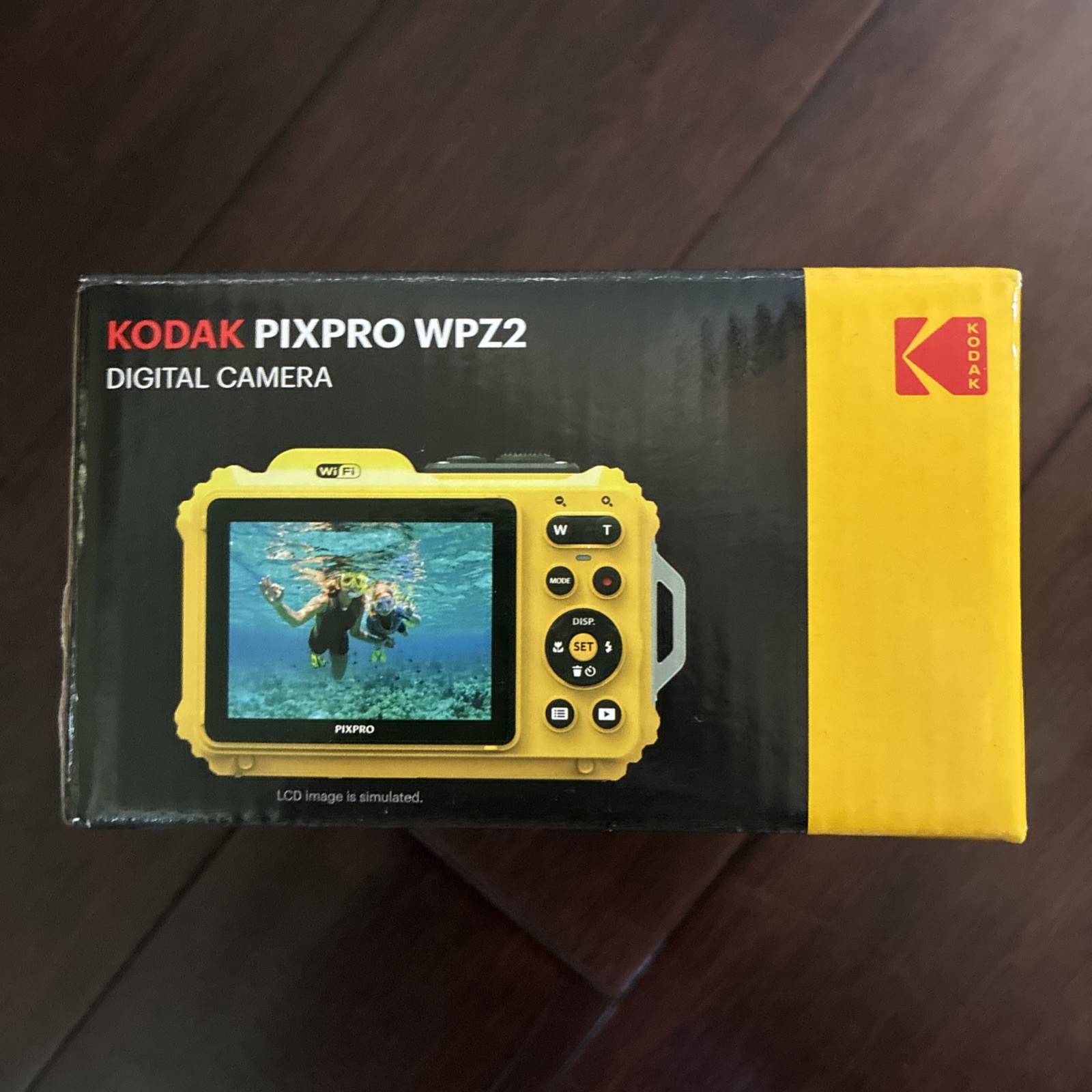 Kodak PIXPRO WPZ2 Waterproof Digital Camera - Yellow