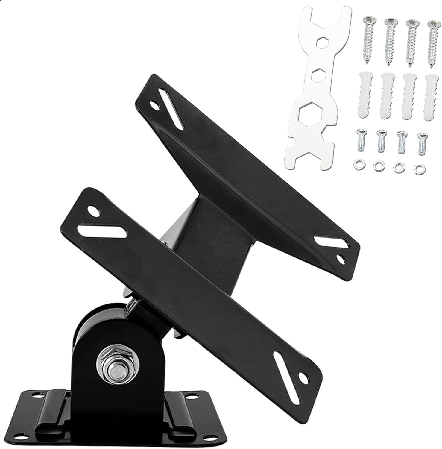 Ogetok TV Monitor Wall Mount Bracket with Swivel Articulating for Most 14-24 Inc