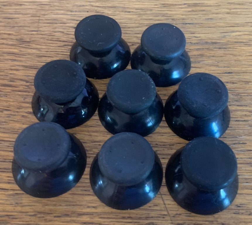 8x Replacement Analog Thumbsticks Microsoft Xbox 360 Joysticks Controller Black