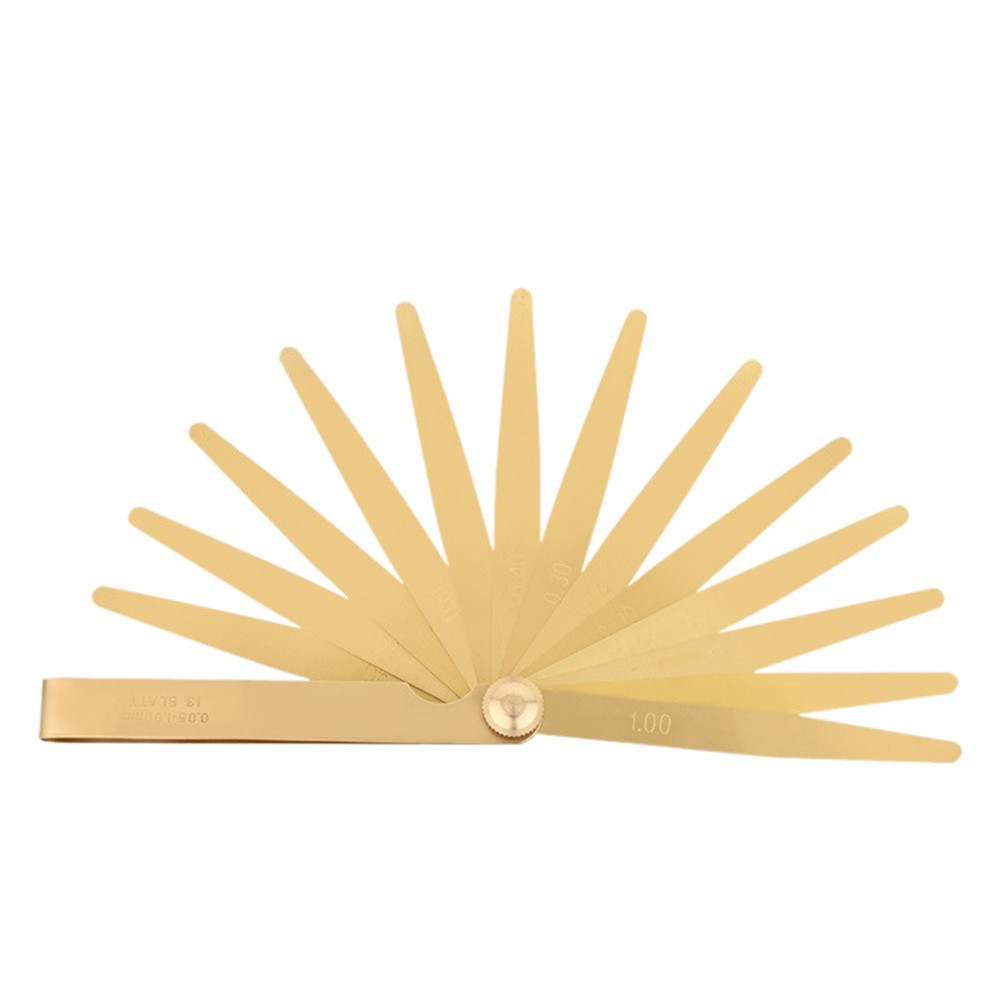 Measure Tool Feeler Gage Brass Engineers Measure Tool Suitable For Designers