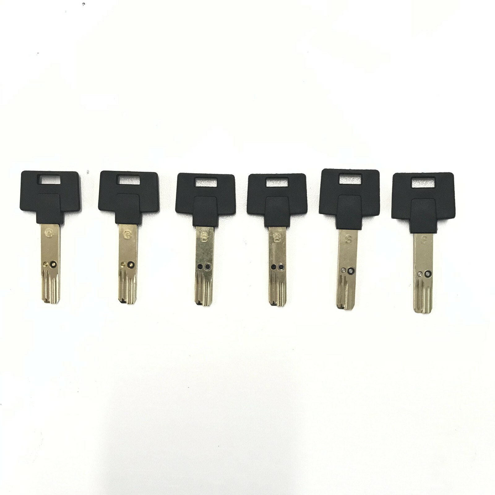 6X High Profile Multi Lock Key Blanks G B S Keyway Blank Keys