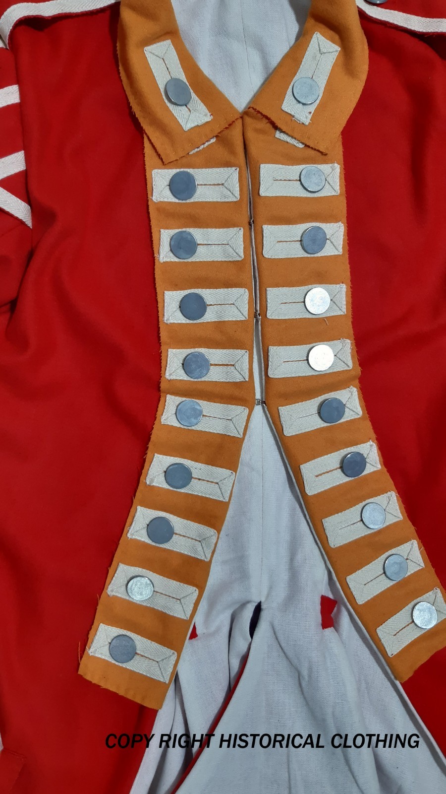 35th Regiment Grenadier British Regimental Coat Hand Stitched