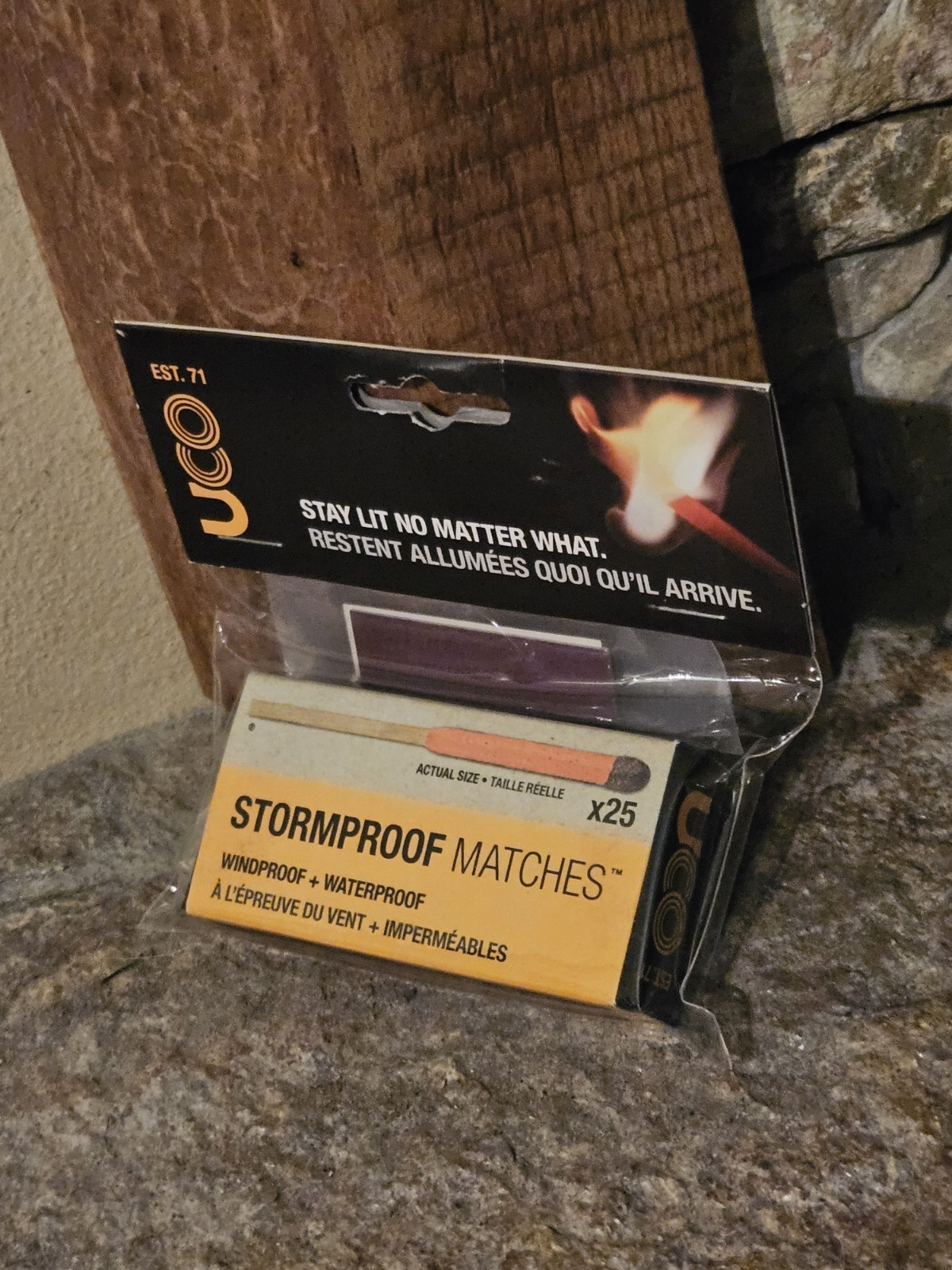 UCO Survival Stormproof and Waterproof Matches for Survival and Camping