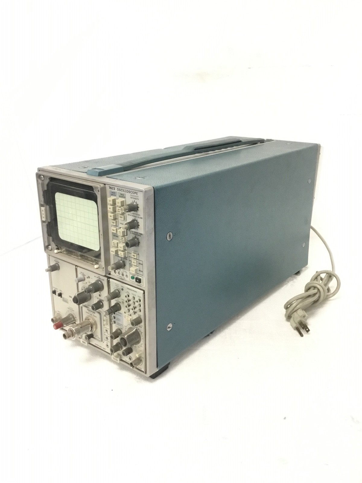 Tektronix 7623 Oscilloscope 5" Screen w/Amplifier, Sampling Unit & Delaying Base