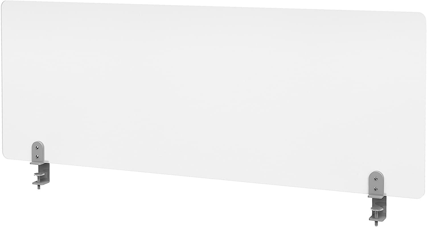 Merge Works Studio Panel Desktop and Countertop Sneeze Guard Panel 47” W x 18”H