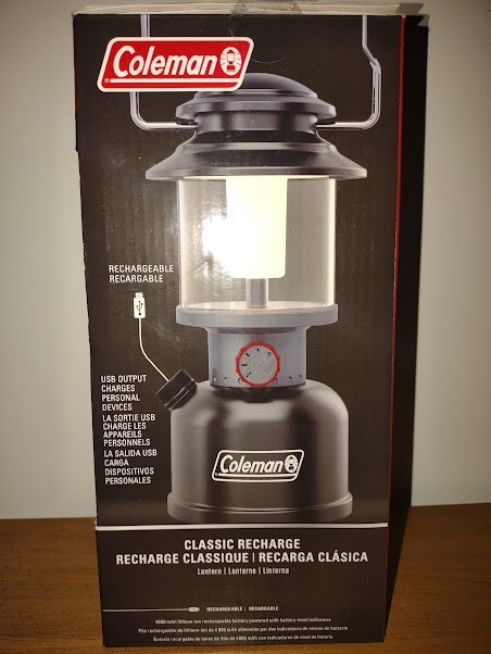 Coleman 800 Lumens Classic Rechargeable LED Lantern - 2 pk
