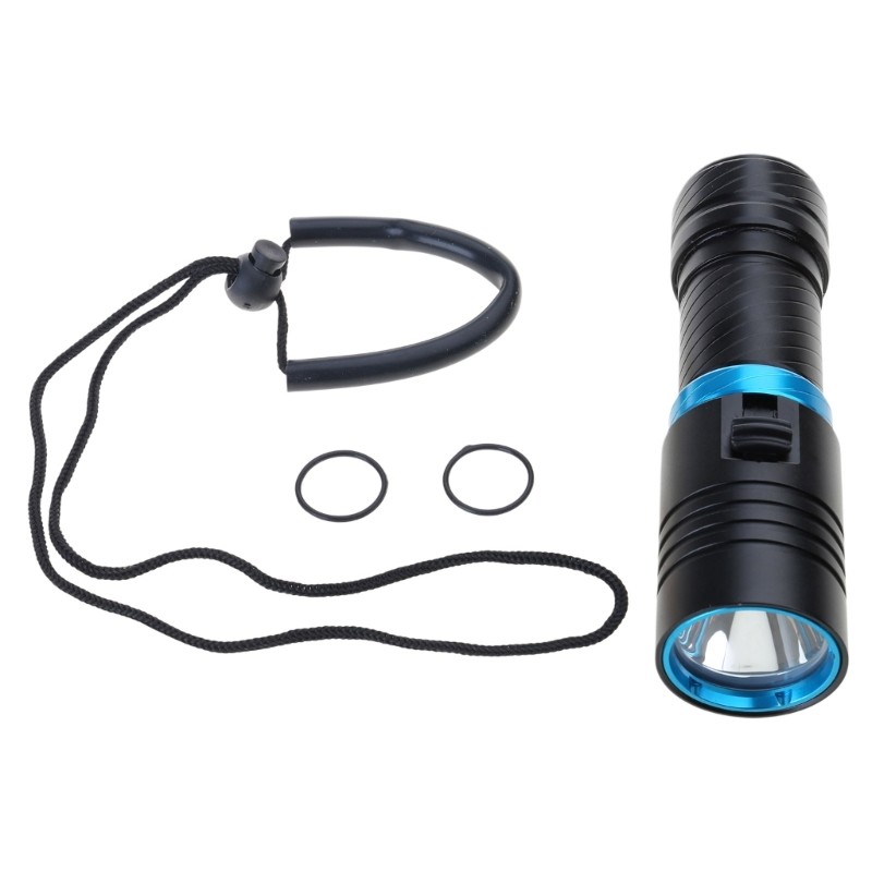 Aluminum Alloy Material Waterproof IPX8 Grade for Underwater Sport Diving Lamps