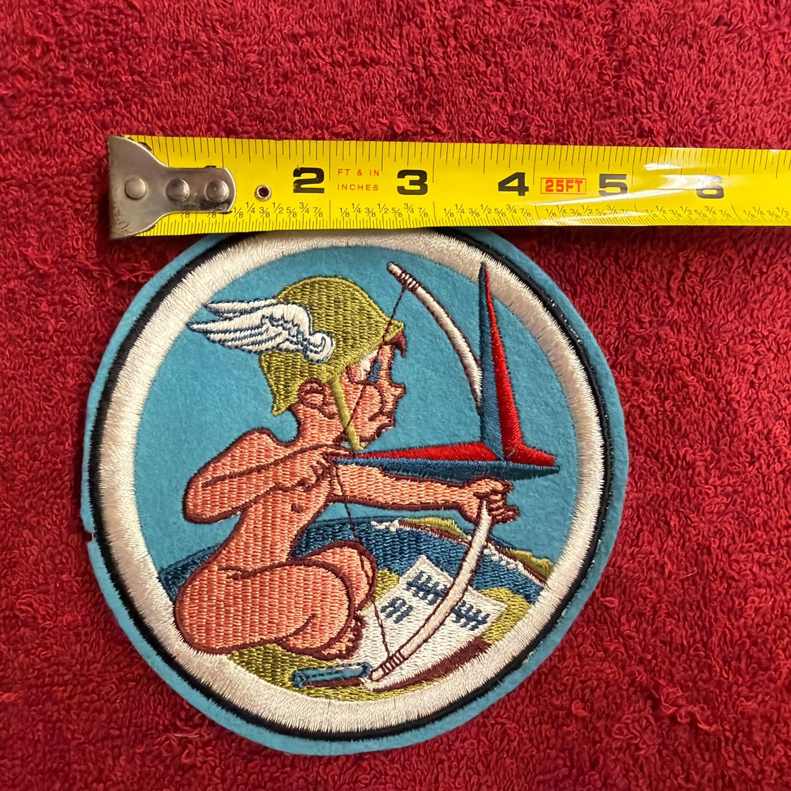 Original WWII WW2 13th Air Corps Ferry Squadron / 13th Air Transport Unit Patch