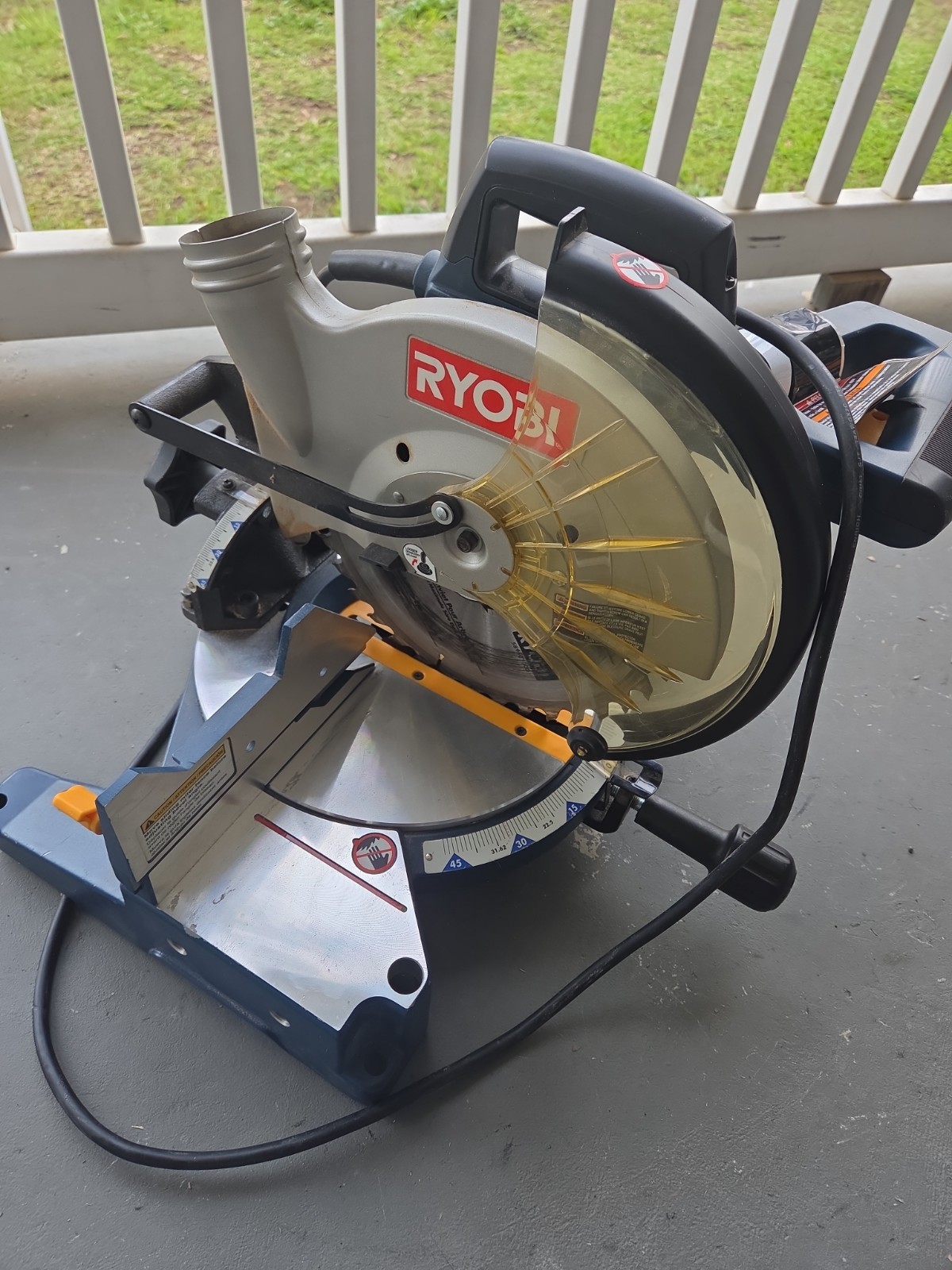 Ryobi TS1342L 10” Compound Miter Saw with Exactline Laser
