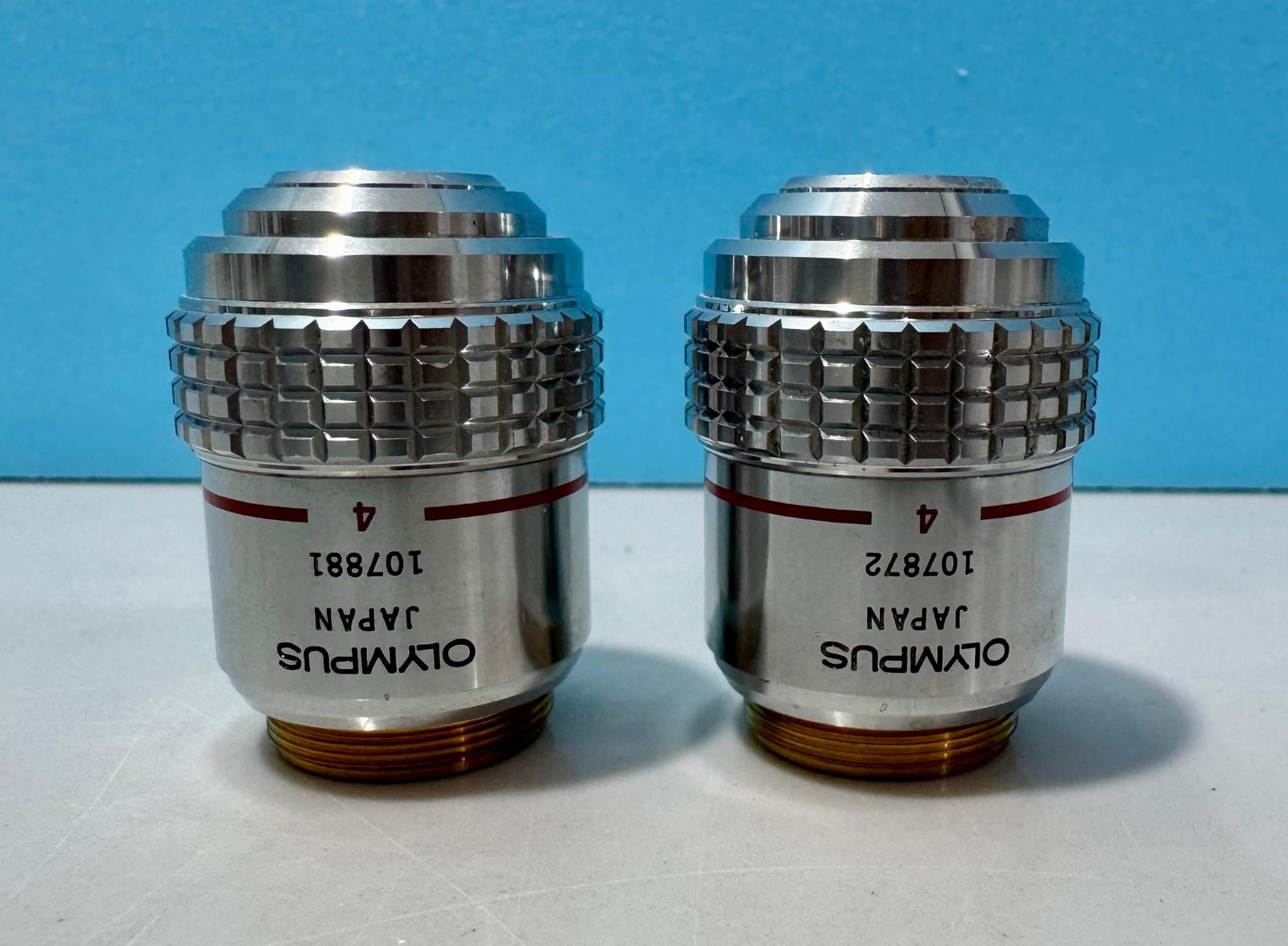 OLYMPUS SPlan Apo 4x 0.16 160/- Microscope Objective Lens, DHL Shippng World Wid