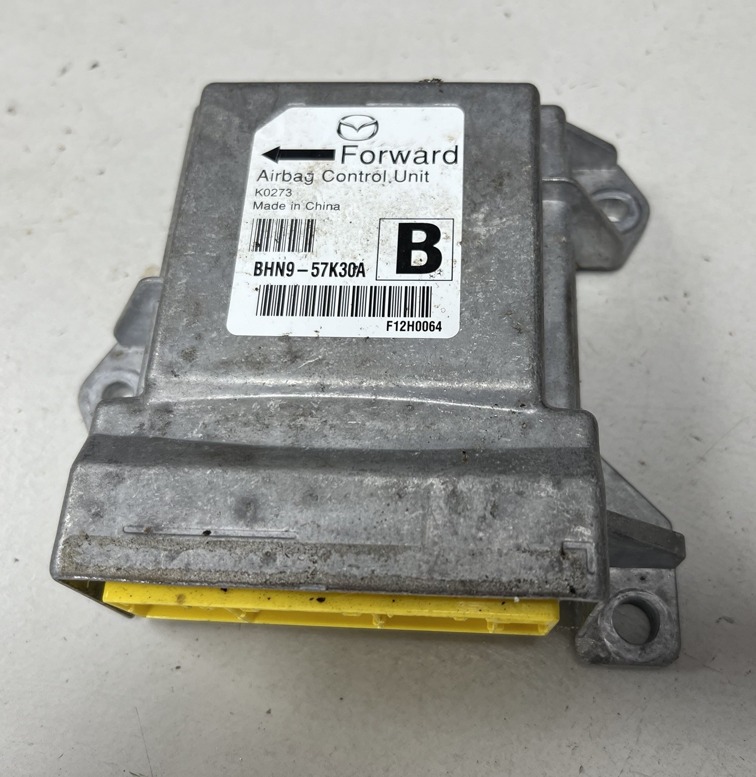 2014-2016 Mazda 3 Bag Control Module BHN9-57K30A Clean No Crash Data!