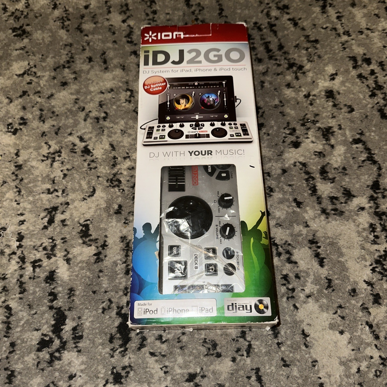 iDJ2GO DJ System For iPad, iPhone  & iPod Touch-DJ WITH YOUR MUSIC-ION