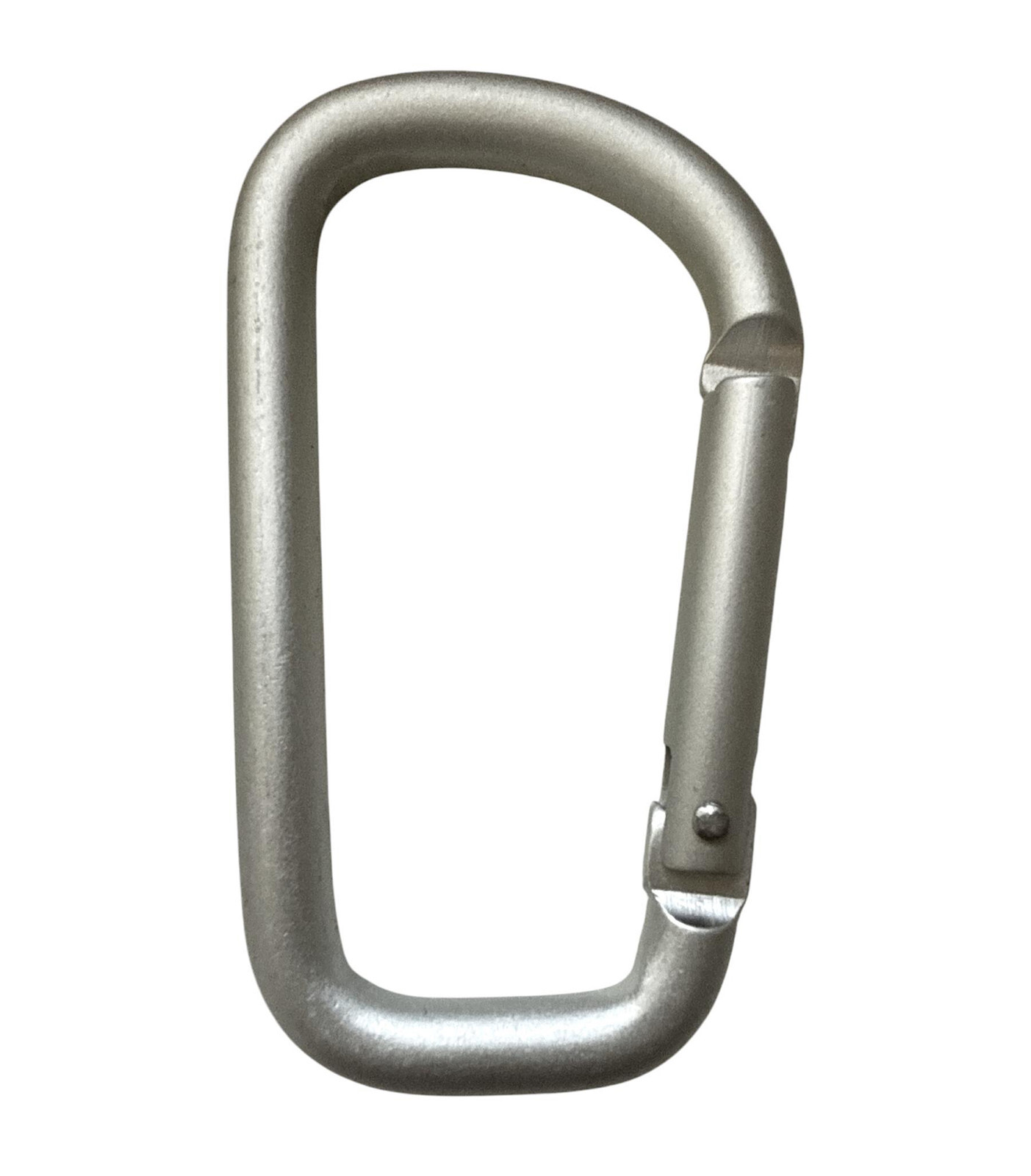 Pack 150 pcs 3" Heavy Duty Carabiner Black D Clip Key Chain Spring  D Shape