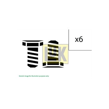 LuK 411013310 Flywheel Screws Set Fits Audi Dodge Ford Jeep Seat Skoda VW