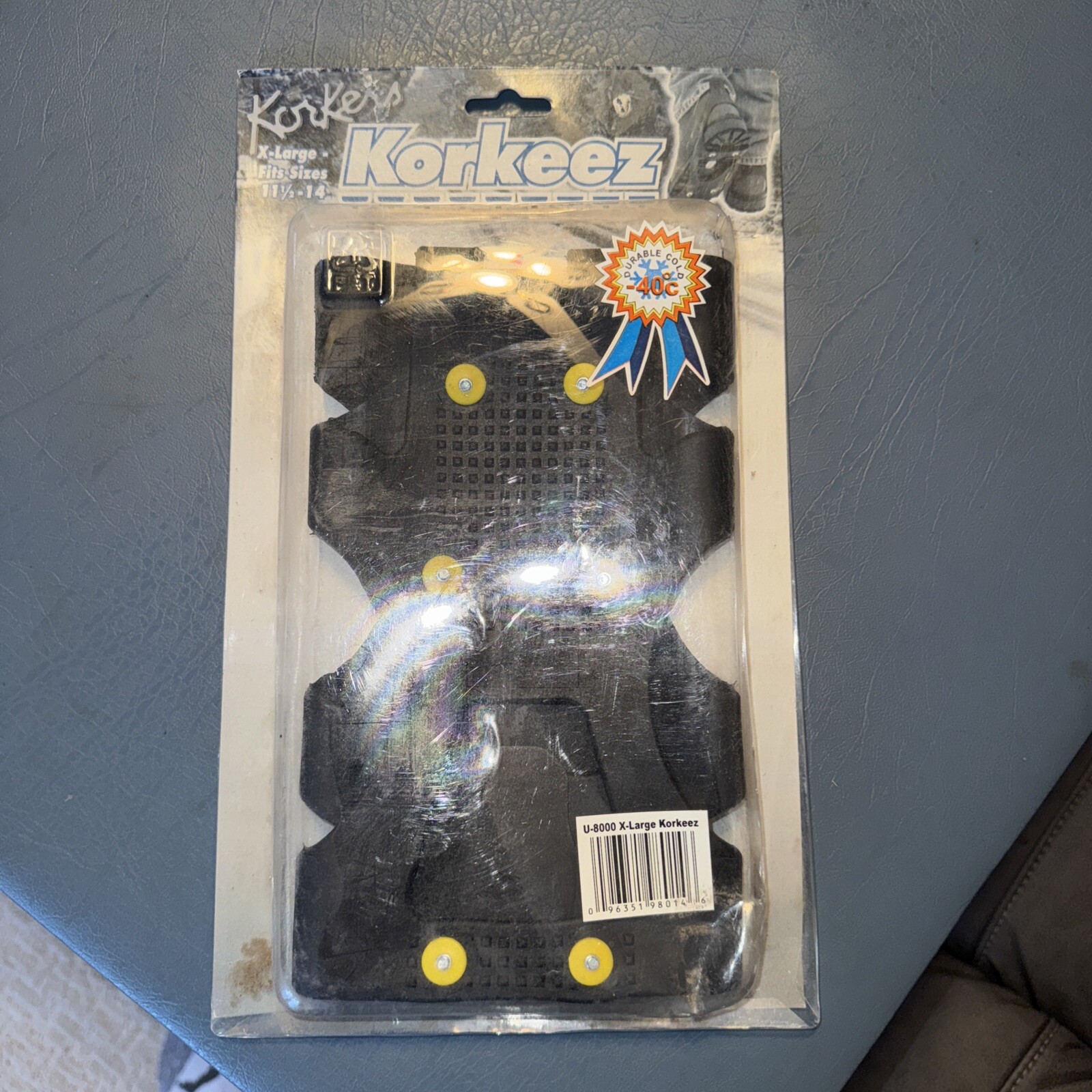 Korkers ~ Korkeez Ice Cleats ~ Size XLarge ~ Fits 11.5-14 Shoe Size ~ Brand New