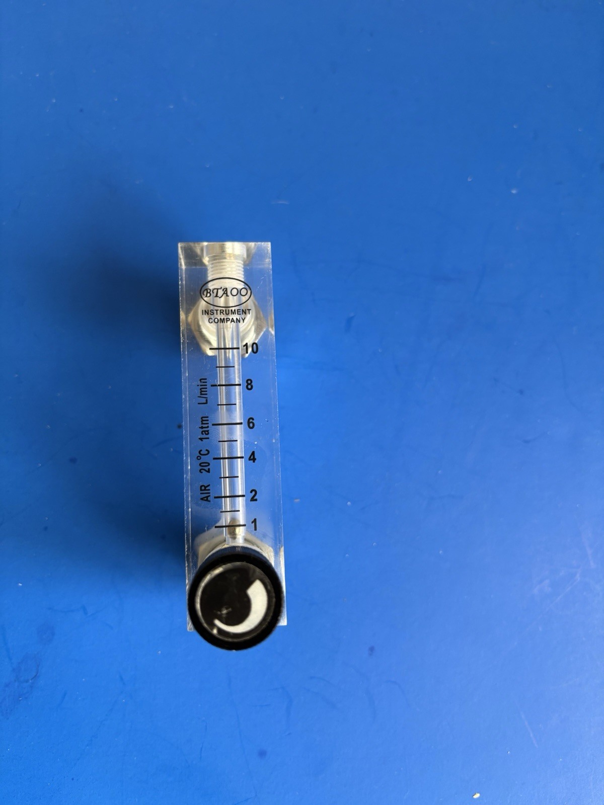 BTAOO Air Nitrogen Oxygen Rotor Gas Plexiglass Float/Flow Meter