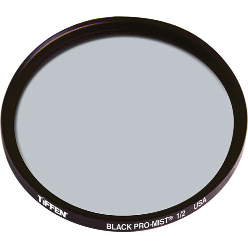 Tiffen 62mm Black Pro Mist #1/2 Filter Special Effects Contrast